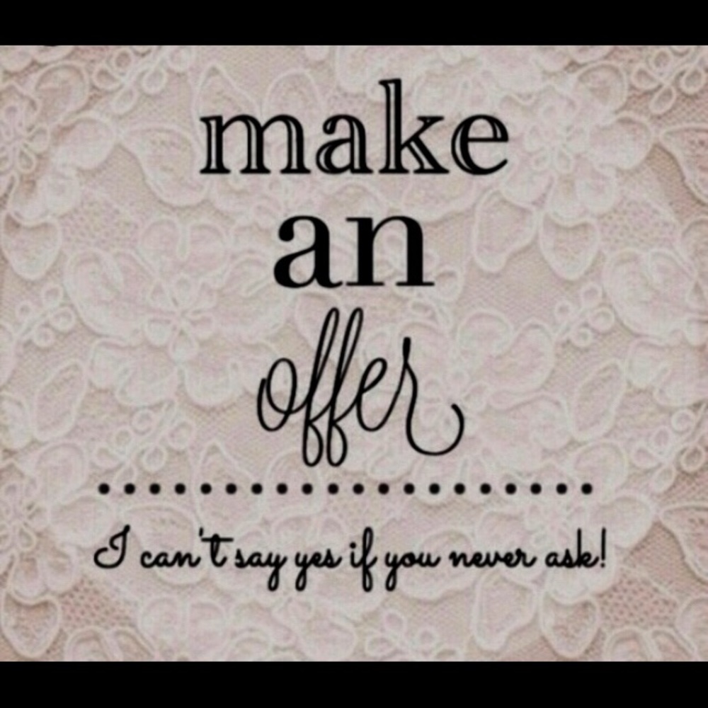 ⭐️⭐️⭐️I LOVE OFFERS!⭐️⭐️⭐️